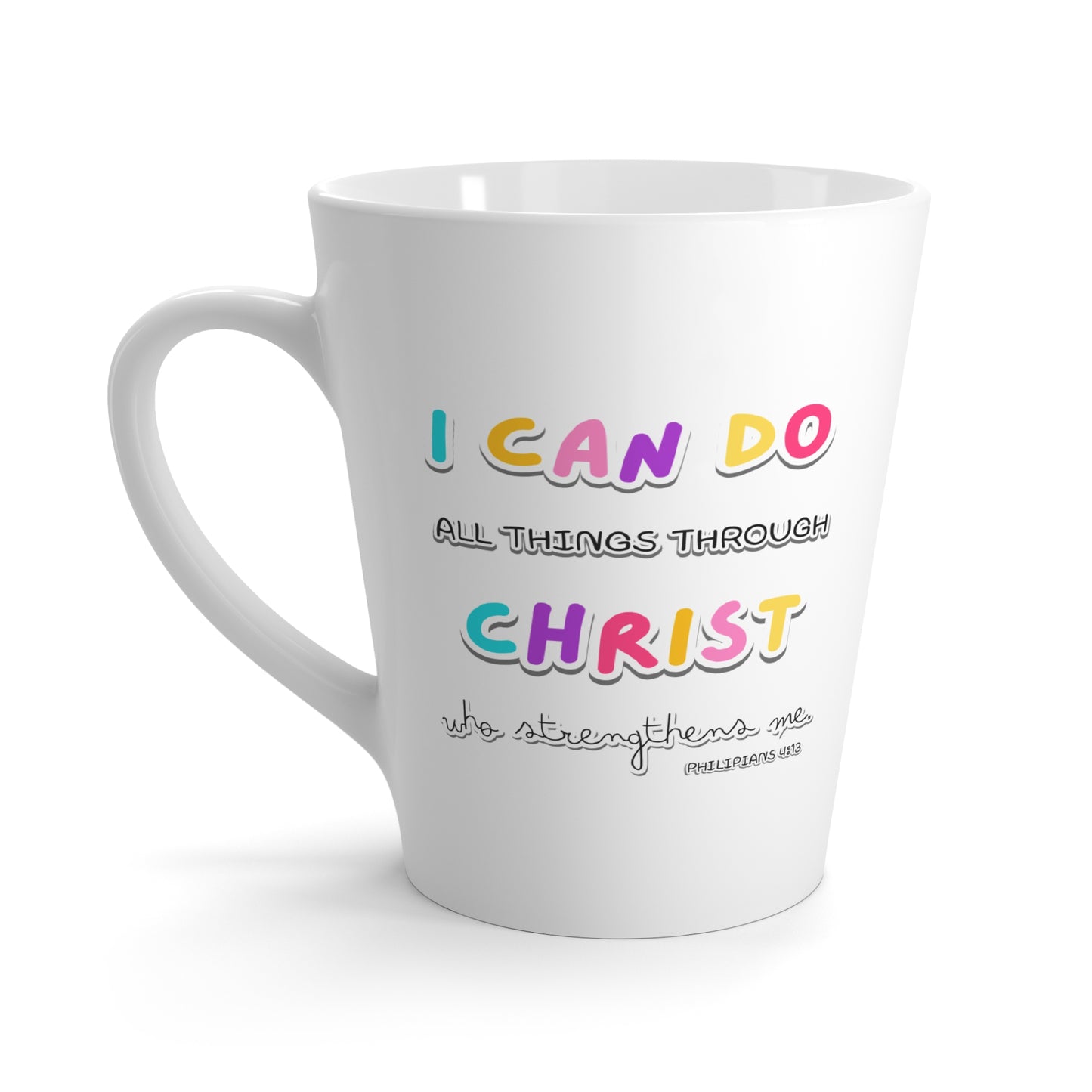 Philippians 4:13 - Latte Mug