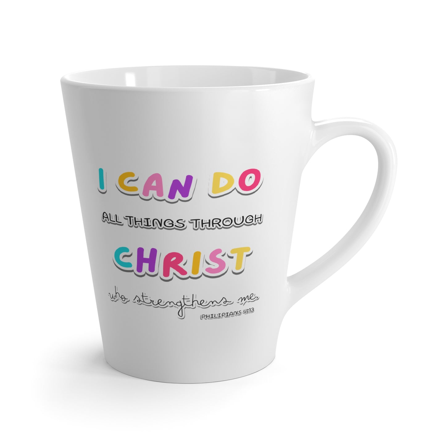 Philippians 4:13 - Latte Mug