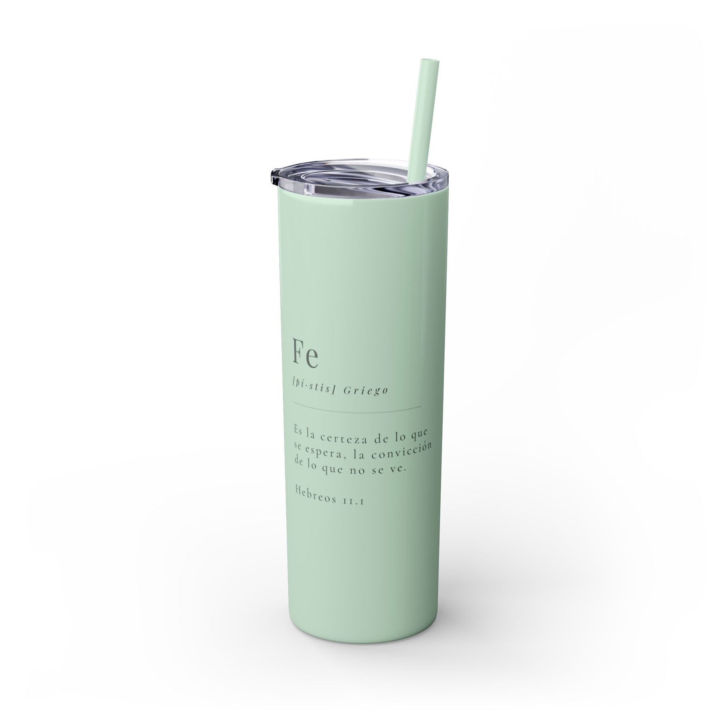 Fe - Tumbler with Straw 20oz