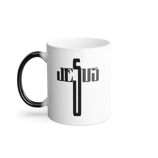 Jesus Color Morphing Mug