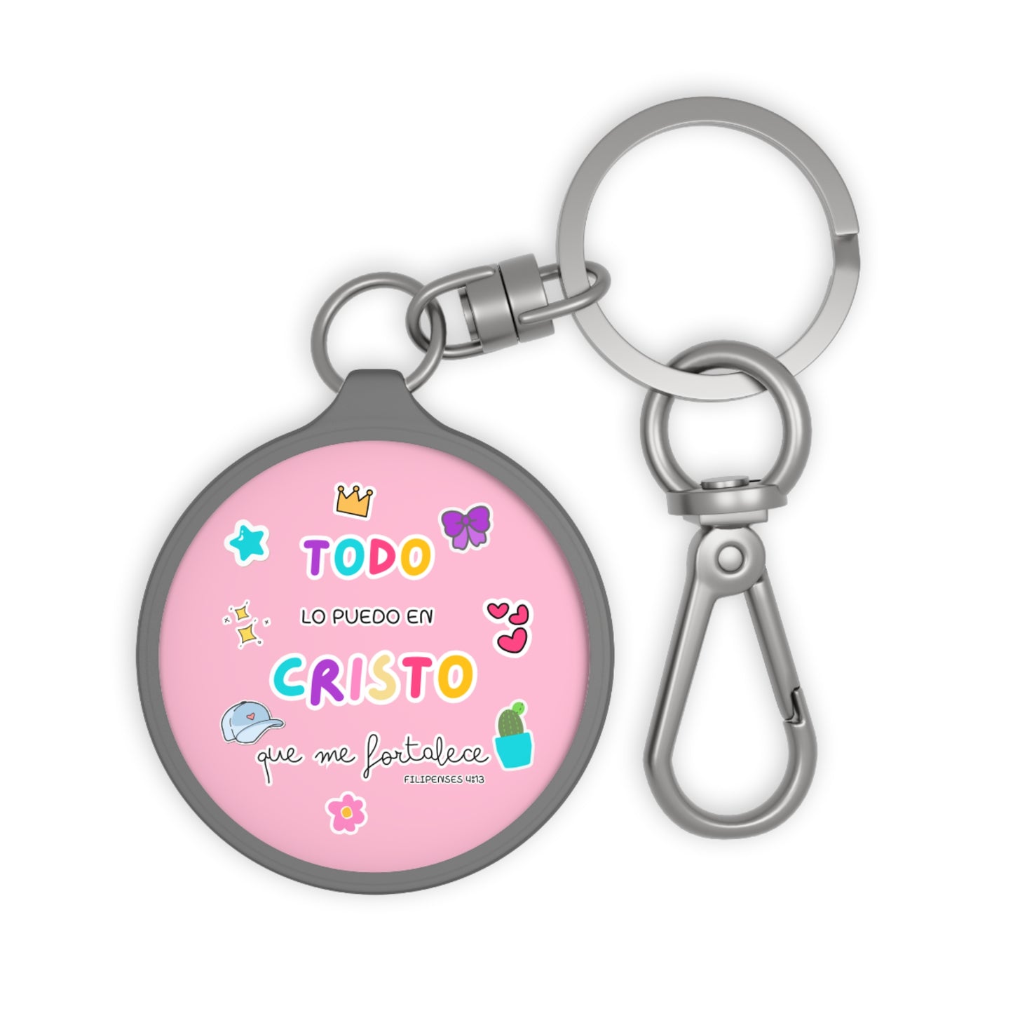 Filipenses 4:13 - Keyring Tag