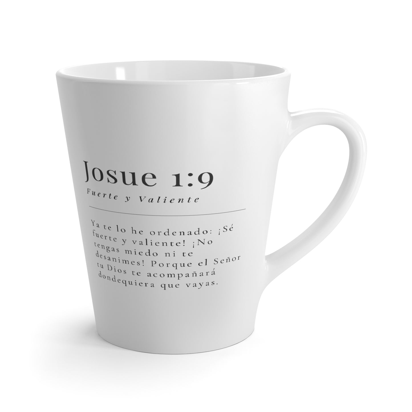 Josue 1:9 - Latte Mug