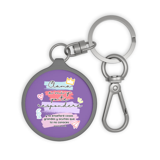 Jeremias 33:3 - Keyring Tag